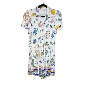 Label of Love Portofino Linen Blend Playsuit Romper size Small